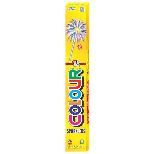 30 CM COLOUR SPARKLERS - Image 1