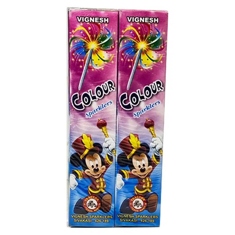 10 CM COLOUR SPARKLERS - Image 1
