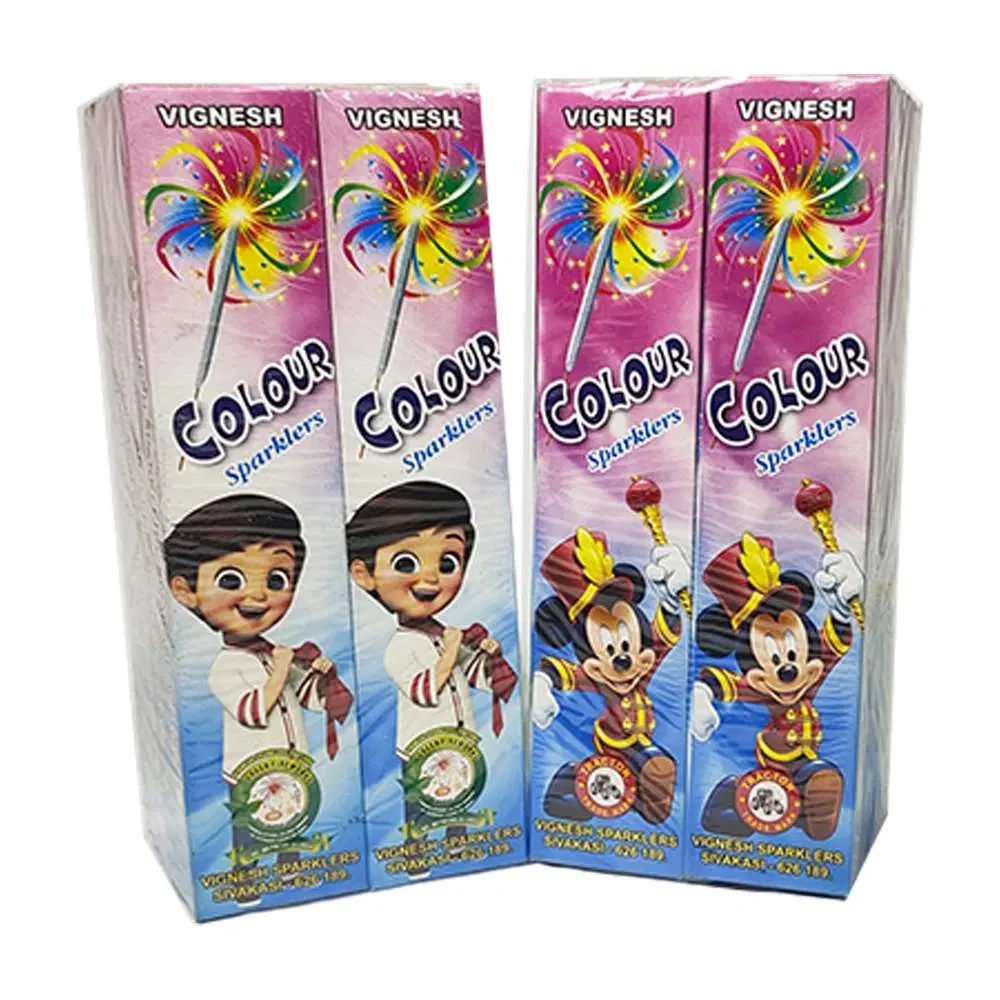 7 CM COLOUR SPARKLERS - Image 1