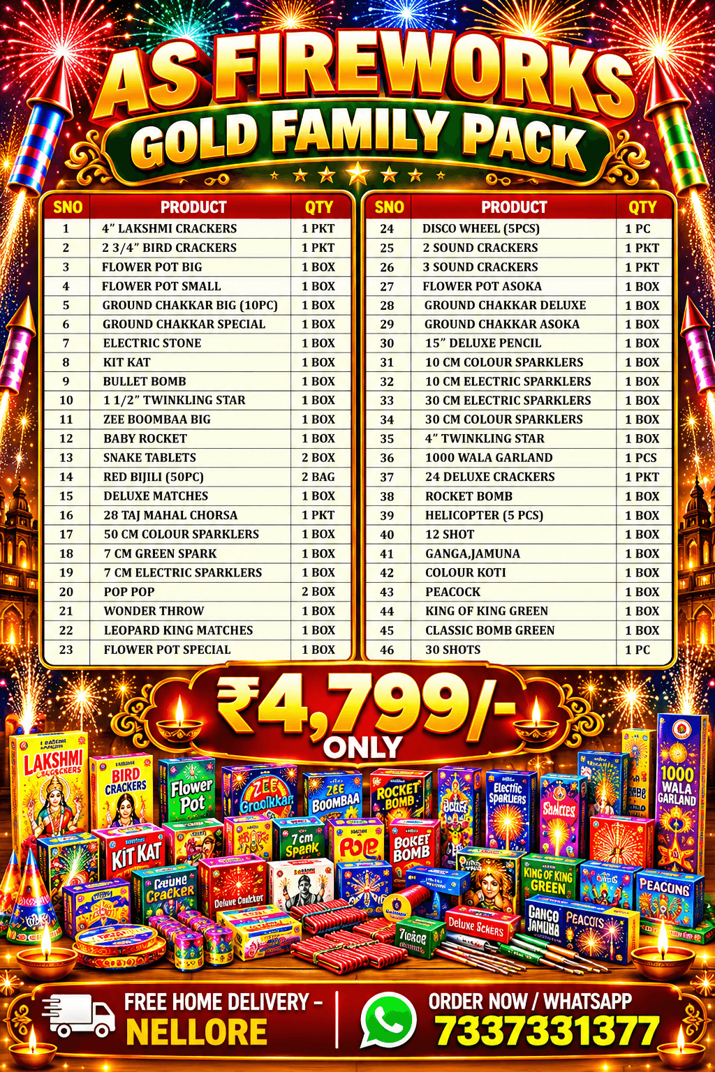 GOLD FAMILY PACK - Image 1